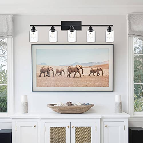5 Light Modern Bathroom Lighting Fixtures