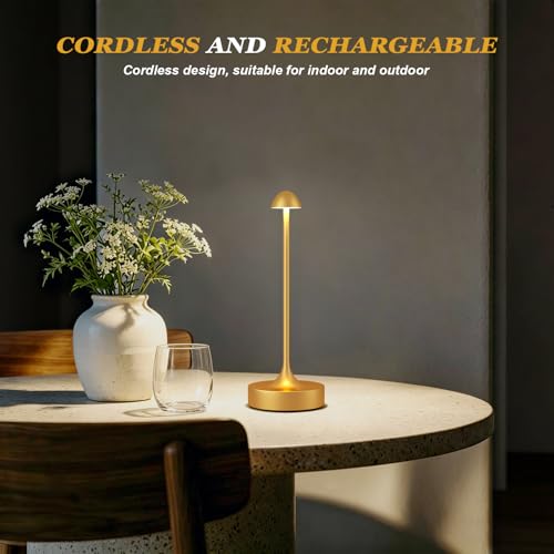 Rechargeable Cordless Table Lamp (2 Count)
