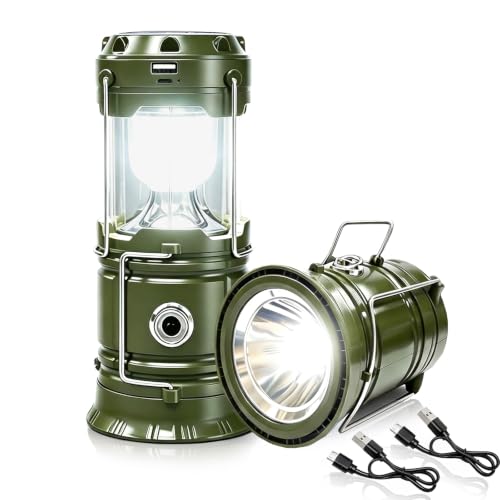 2 Pack Solar Camping Lantern (2 Count)