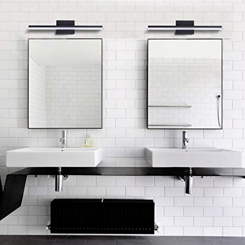 24in Modern LED Vanity Lights for Bathroom Black