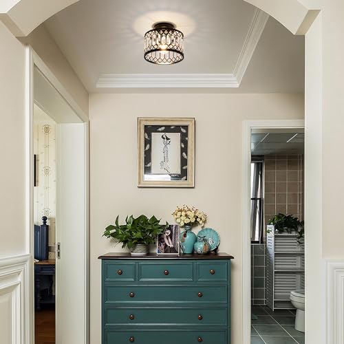 Crystal Ceiling Light Fixture