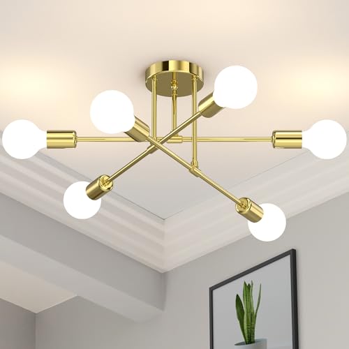 Modern Sputnik Chandelier Ceiling Light Fixtures