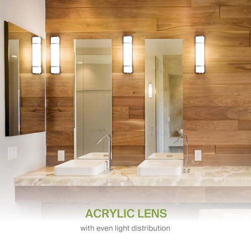 LED 24" Vanity Flush Mount Light Fixture