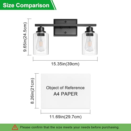 2 Light Bathroom Light Fixtures
