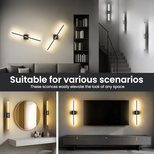10000mAh Battery Operated Wall Sconces Set of 2 (2 Count)