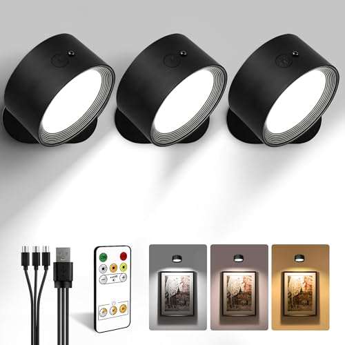 LED Wall Mounted Lights (3 Count)