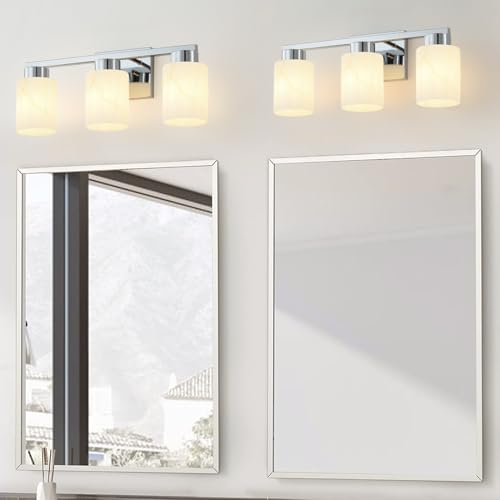 3 Light Bathroom Light Fixtures