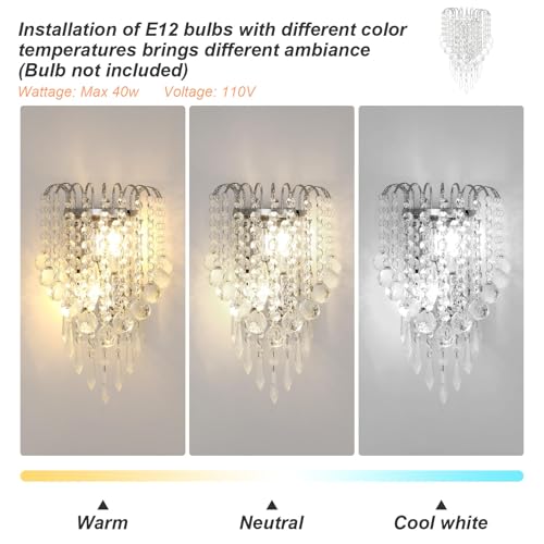 Crystal Wall Sconces