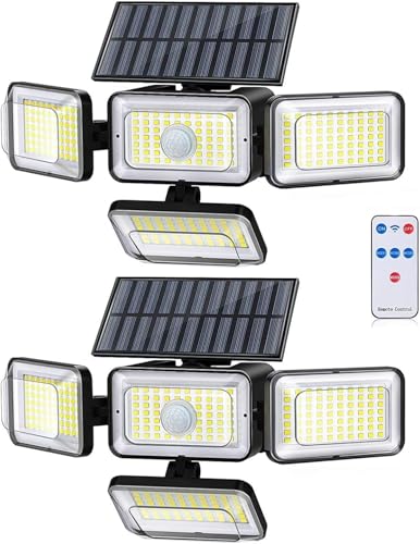 Solar Lights Outdoor Waterproof (2 Count)