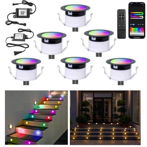 LED Deck Lights Kit Black