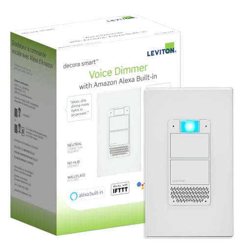 Decora Smart Voice Dimmer Switch with Amazon Alexa Built