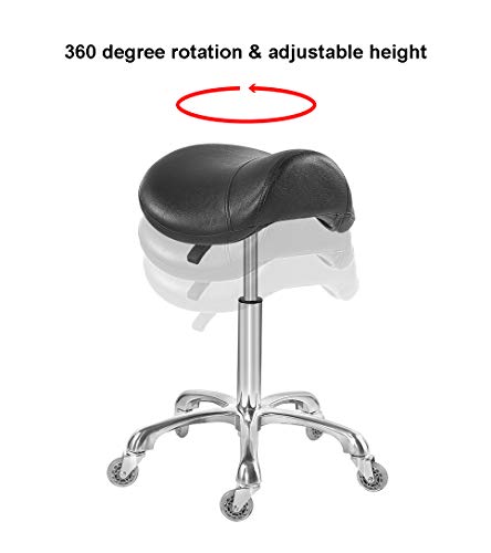 Saddle Stool Chair for Massage Clinic Spa Salon Cutting