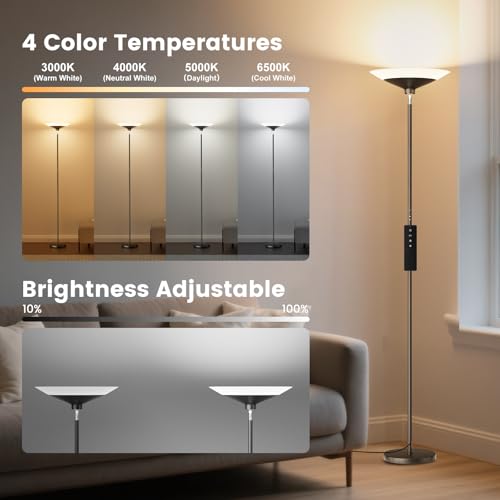 Torchiere Floor Lamp
