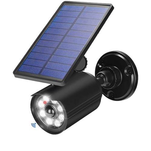 Solar Motion Lights Outdoor 2000LM Security Flood Lights IP67 Waterproof Spot Lights for Yard Porch Garage 1 Pack