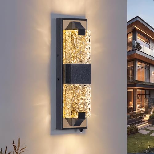 15.3" Dusk to Dawn Outdoor Wall Light