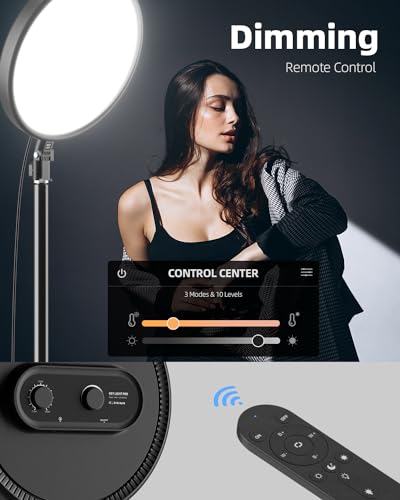 Large Ring Light with 79" Stand