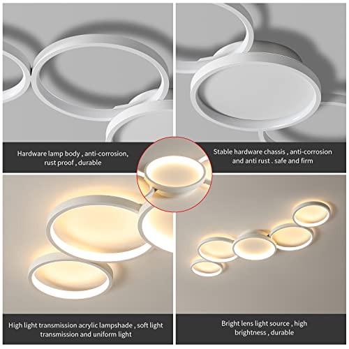 Modern LED Flush Mount Ceiling Light