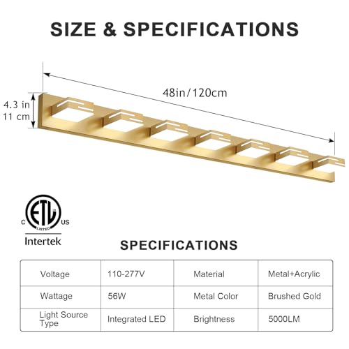 LED Modern Bathroom Vanity Light Fixtures