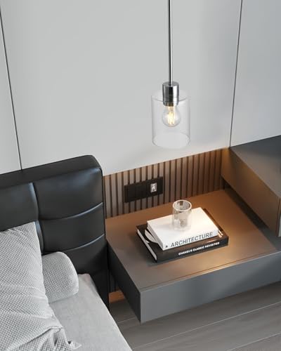 Chrome Pendant Lights Kitchen Island (3 Count)
