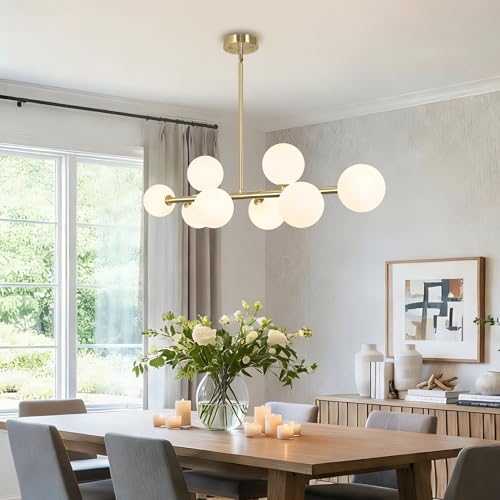 Linear Globe Chandelier