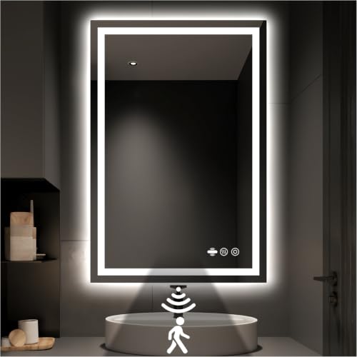 24" x 36" LED Lighted Bathroom Mirror with Lights
