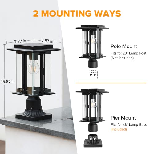 Solar Lamp Post Light