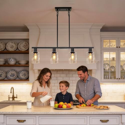 4 Light Kitchen Island Lighting