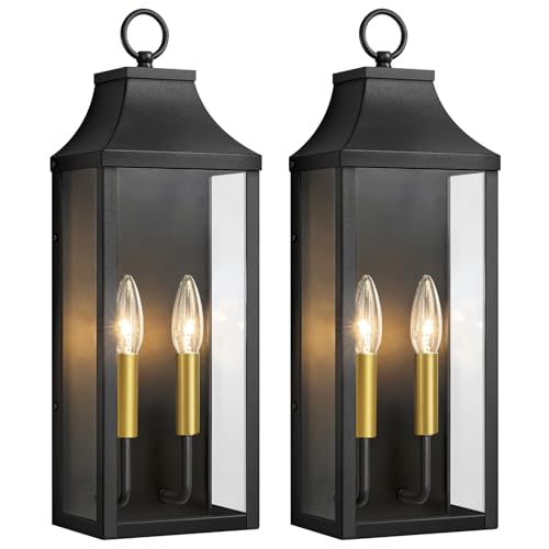 18" Outdoor Wall Light Fixtures 2 (2 Count)