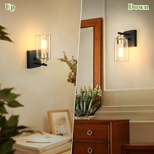 Wall Sconces for Bathroom (2 Count)