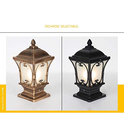 Outdoor Pillar Lamp for Lawn Fence Gate Wall