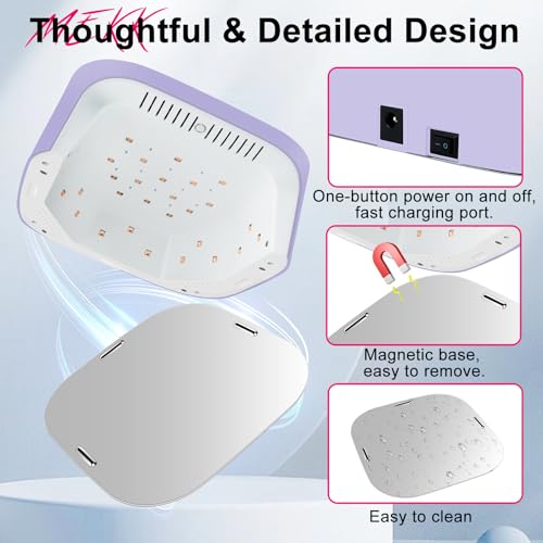Red Light UV LED Nail Lamp