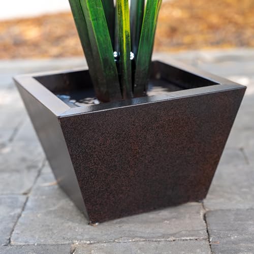 39 Inch Freestanding Sculptural Metal Multi