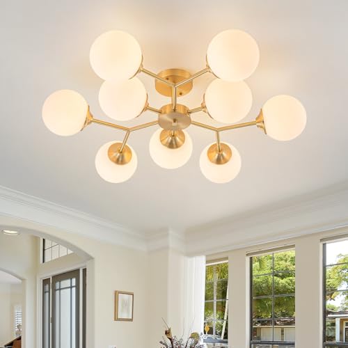 31.5" Sputnik Ceiling Light Fixture