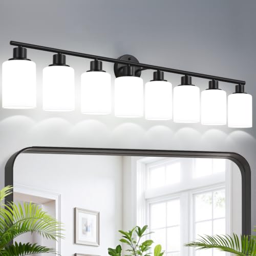 8 Light Bathroom Light Fixtures