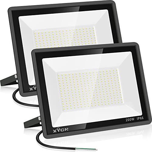 200W LED Flood Light 2 Pack (2 Count)