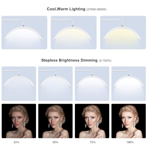 Half Moon Lash Light for Eyelash Extensions & Estheticians
