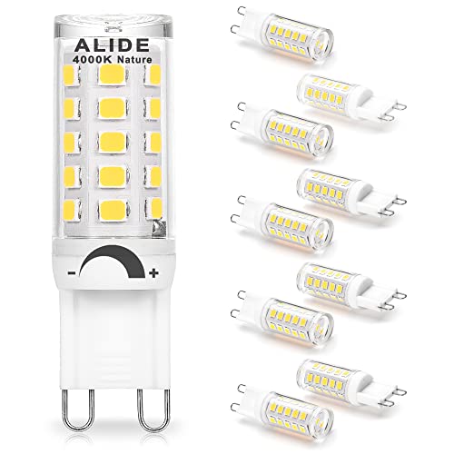 G9 Led Bulbs Dimmable 3W Replace 20W 25W 30W Halogen (10 Count)