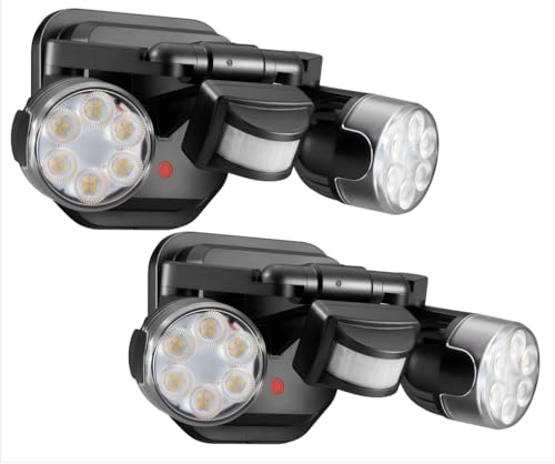 Motion Sensor Outdoor Security Lights (2 Count)