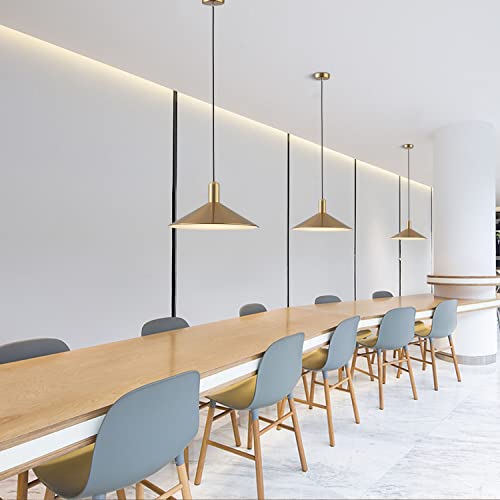 13.8” Large Farmhouse Brass Gold Dome Pendant Lights Kitchen Island