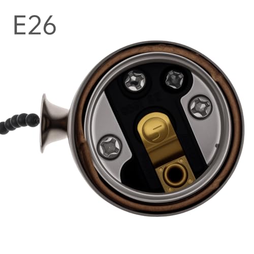 E26 Lamp Socket Replacement with Pull Chain Switch