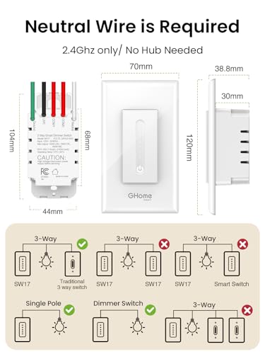 3 Way Dimmer Switch