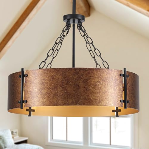 23.62" Modern Drum Chandelier 6