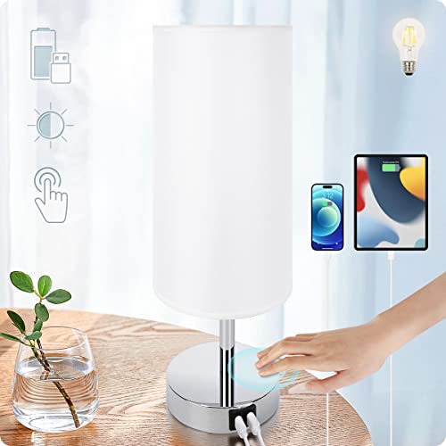 Bedside Lamp with USB Port