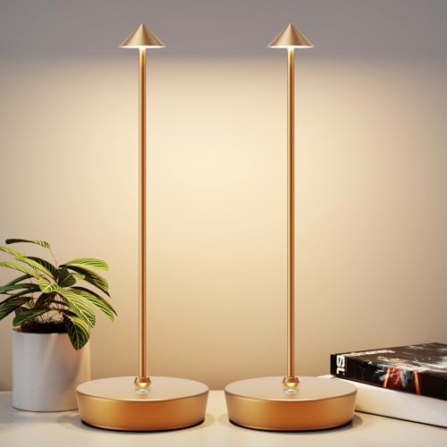 2Pack Rechargeable Cordless Table Lamp (2 Count)