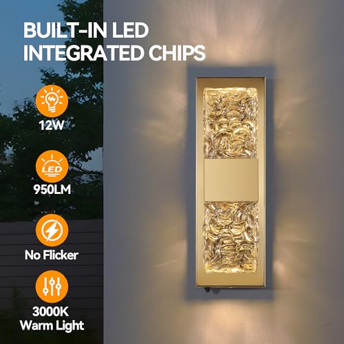 14.2" Dusk to Dawn Exterior Wall Light