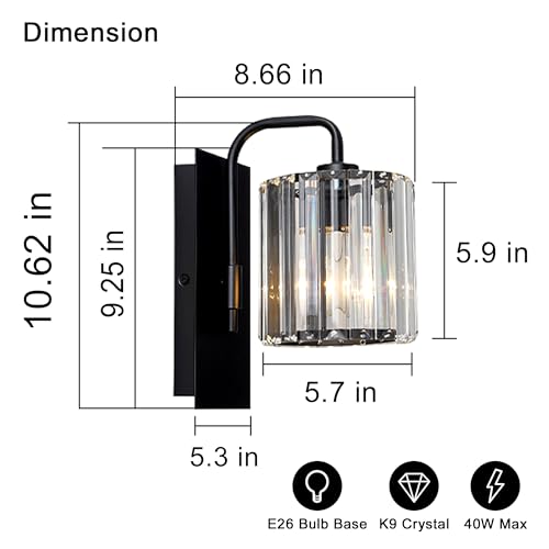 Wall Sconce Crystal Wall Sconce
