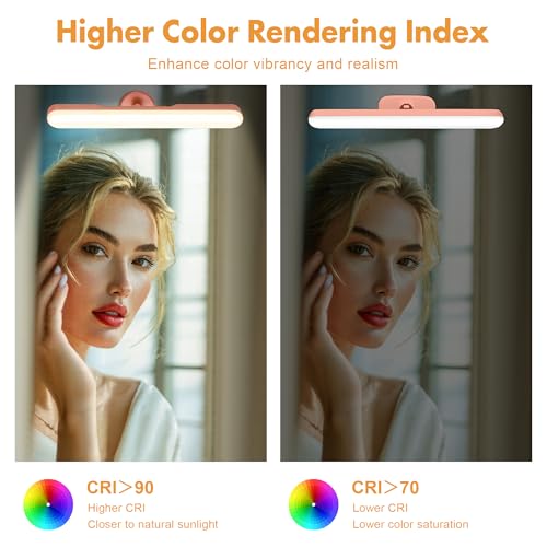 Set of 2 Wireless Vanity Makeup Lights for Mirror (2 Count)