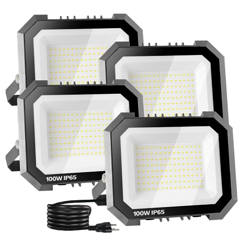 4 Pack LED Flood Lights Outdoor (4 Count)