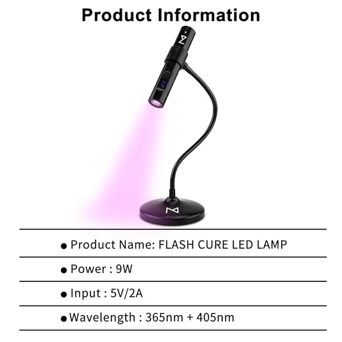 GlamCure GO Nail Flash Cure Lamp