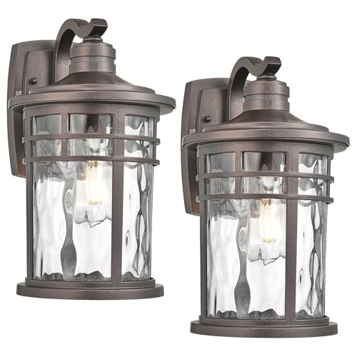 Outdoor Wall Light Fixture (2 Count)